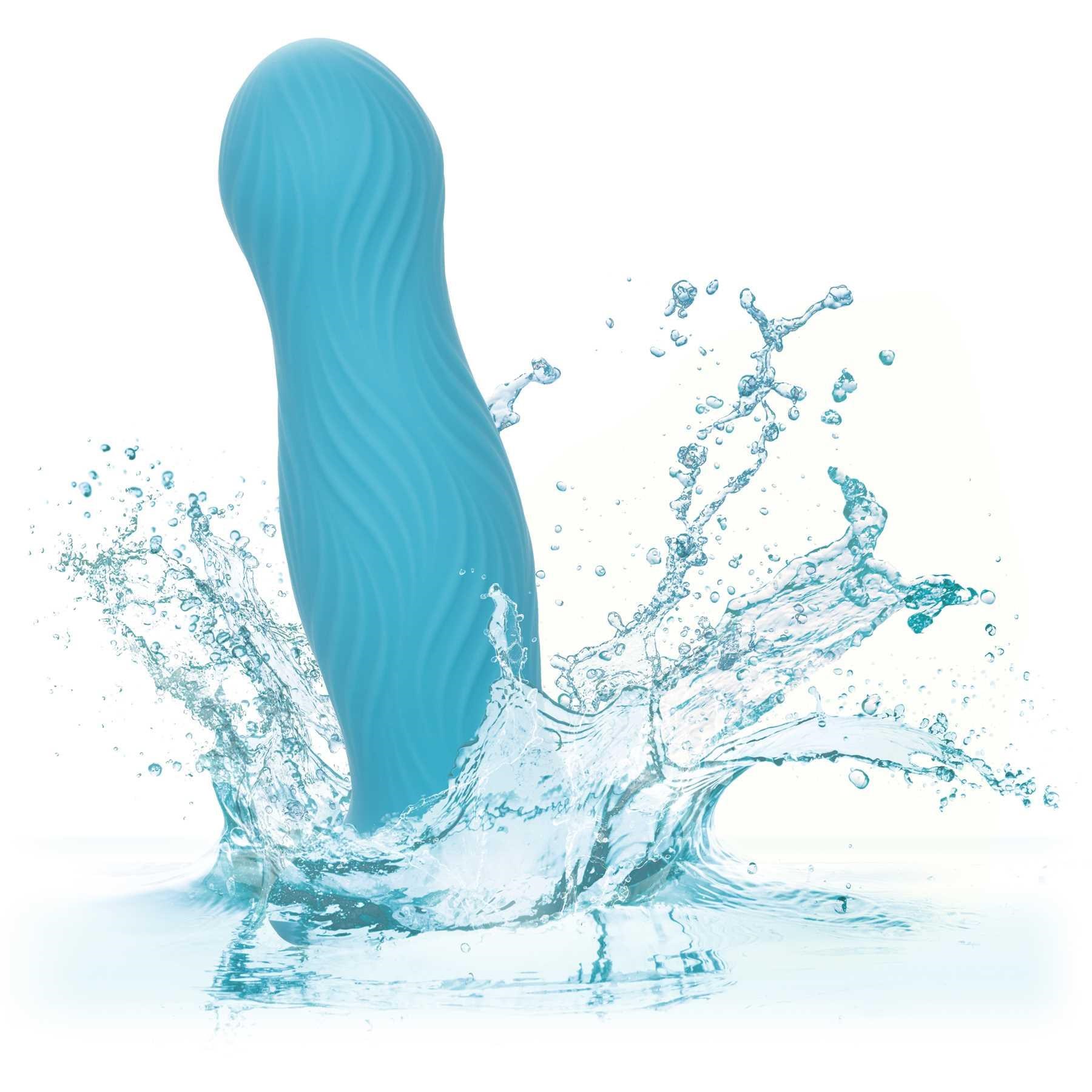 Wave Rider Swell Liquid Silicone Dildo in water
