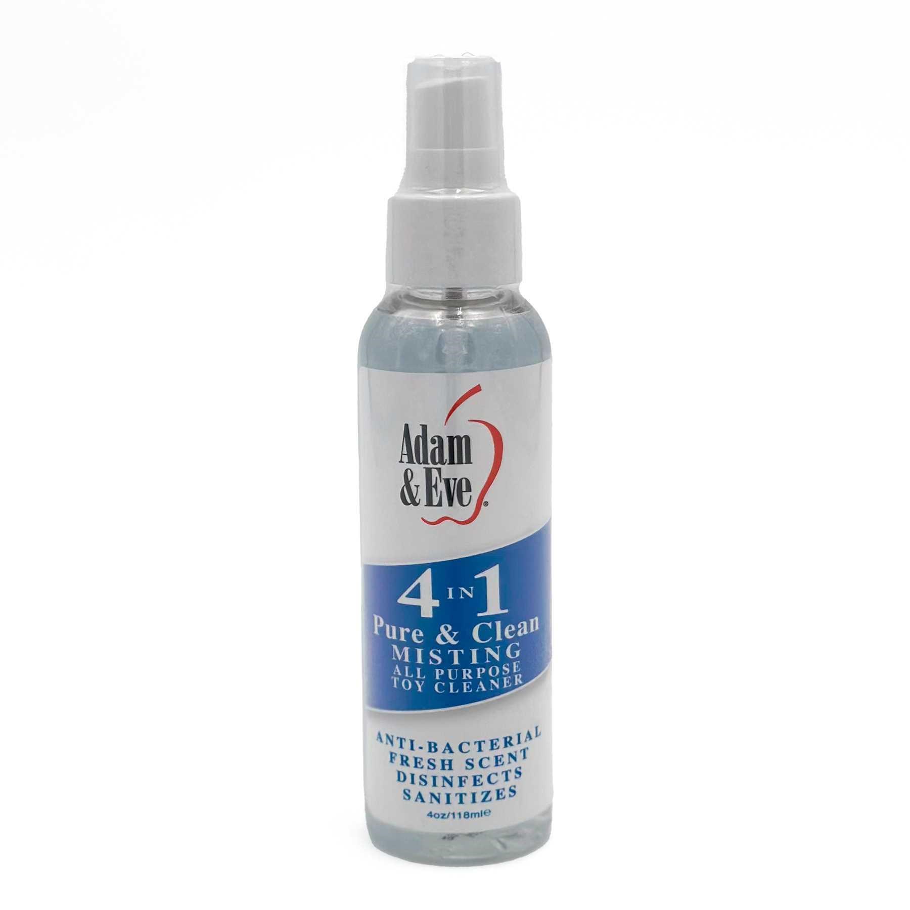 4 oz bottle of 4 in 1 toy cleaner