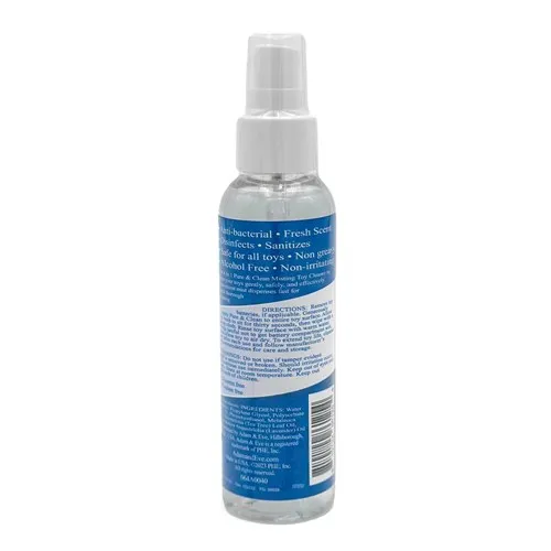 4 oz bottle of 4 in 1 toy cleaner