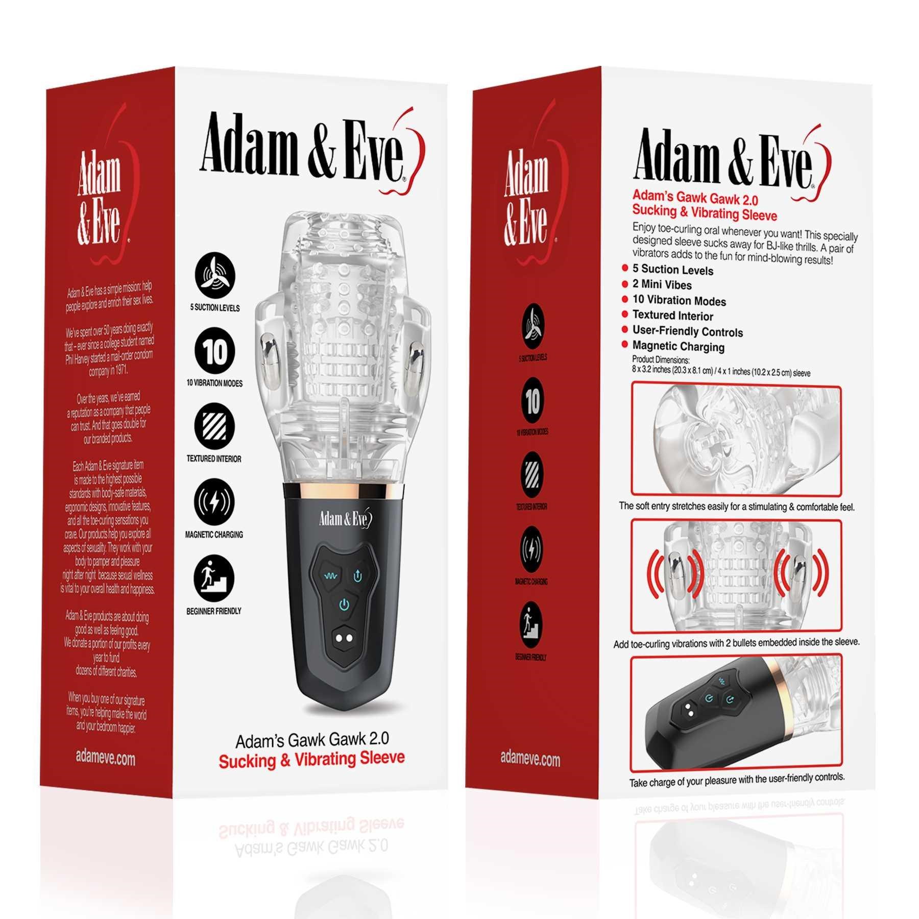 Adam's Gawk Gawk Masturbator 2.0 male masturbator box