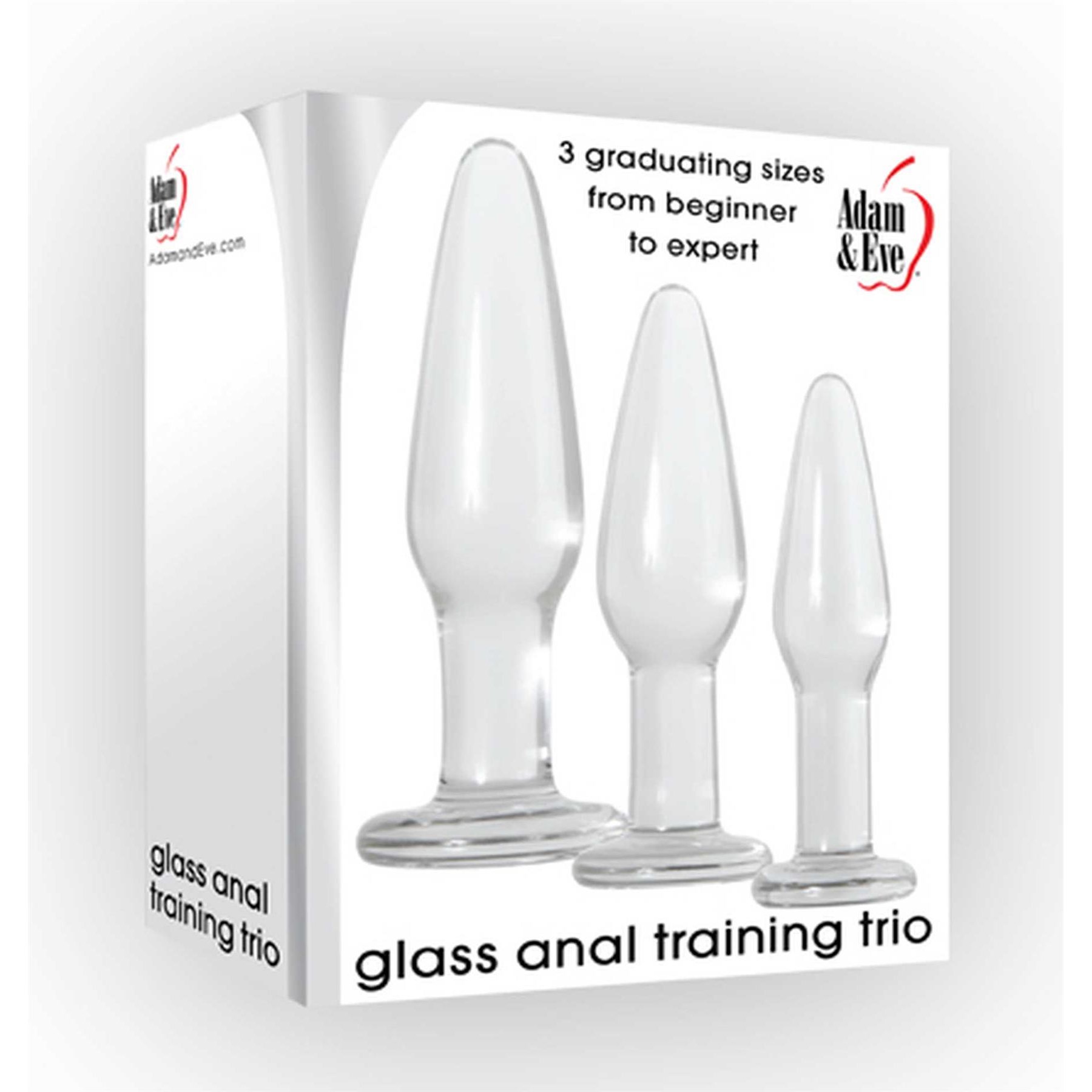 Glass Anal Training Trio Packaging