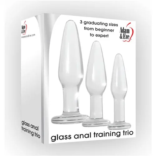 Glass Anal Training Trio Packaging