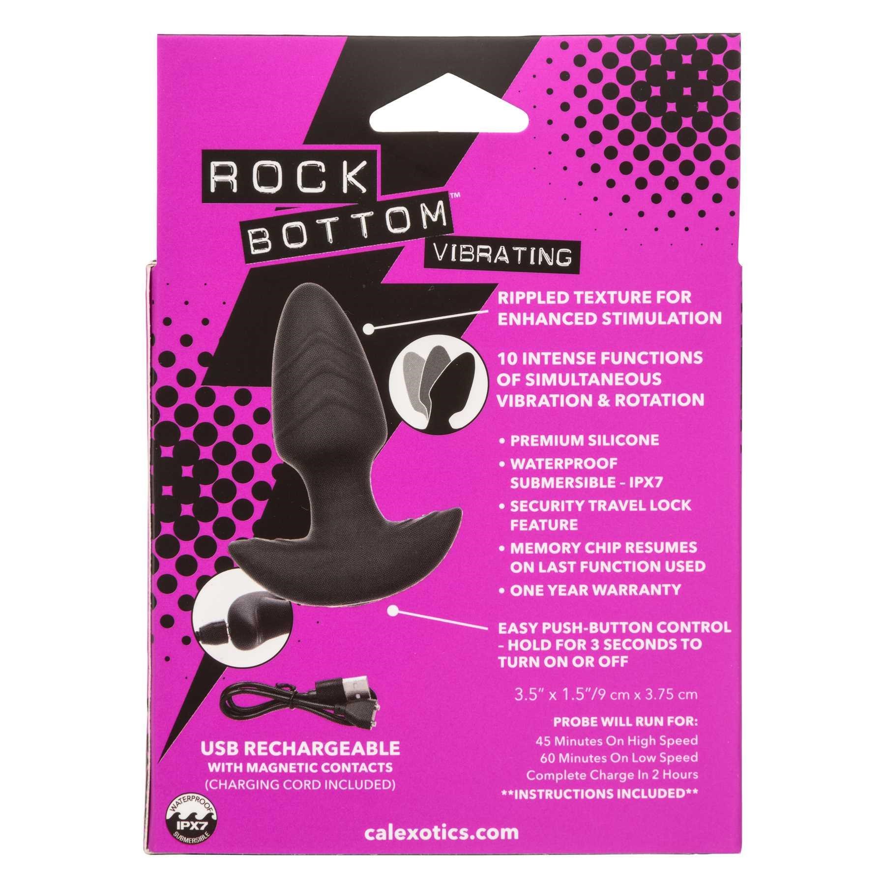Rock Bottom Vibrating Rotating Probe packaging