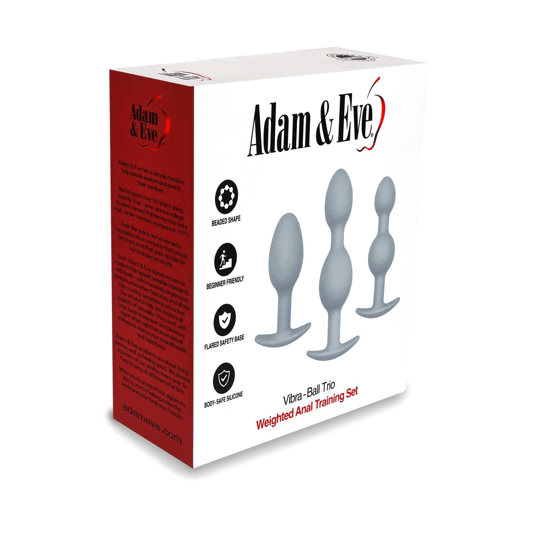IBRA-BALL TRIO WEIGHTED ANAL TRAINING product with package
