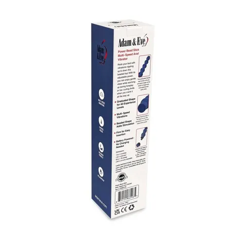 Adam & Eve Vibrating Power Beadstick package