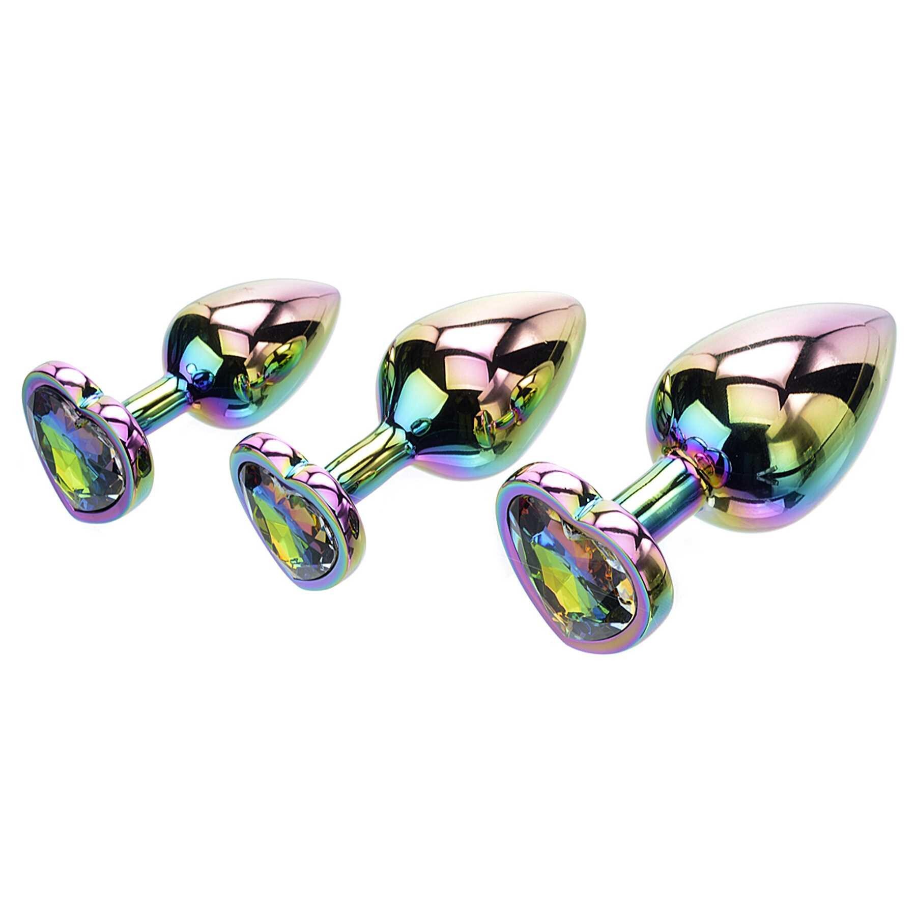 Rear Assets Rainbow Heart Anal Training Set