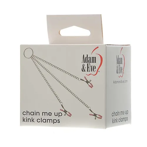A&E Chain Me Up Nipple Clamps package