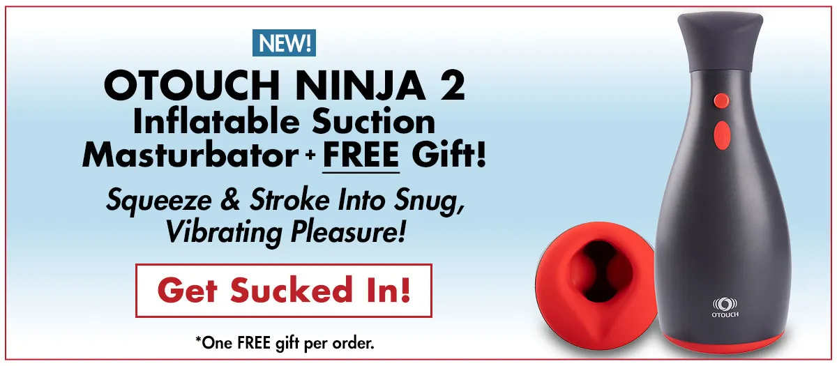 Squeeze & Stroke Your Cock In The Snig Vibrating Pleasure Of The Otouch Ninja 2! Get Sucked In Today!