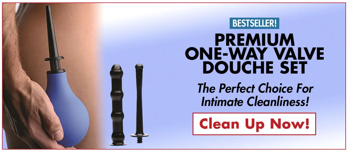 Get Our Best-Selling Premium One Way Valve Douche Set - The Perfect Choice For Intimate Cleanliness!
