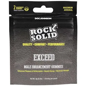 Rock Solid Exceed Male enhancement gummie