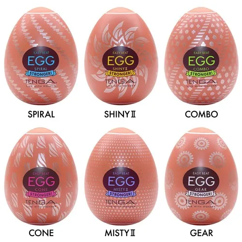 Tenga Egg Variety Pack Hard Bolied