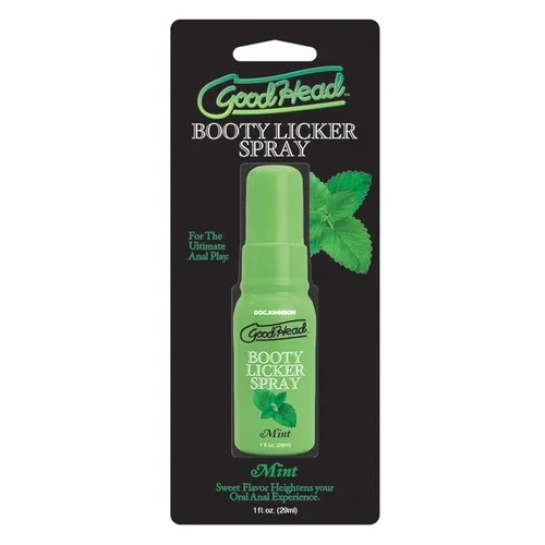 GoodHead Booty Licker Spray mint package
