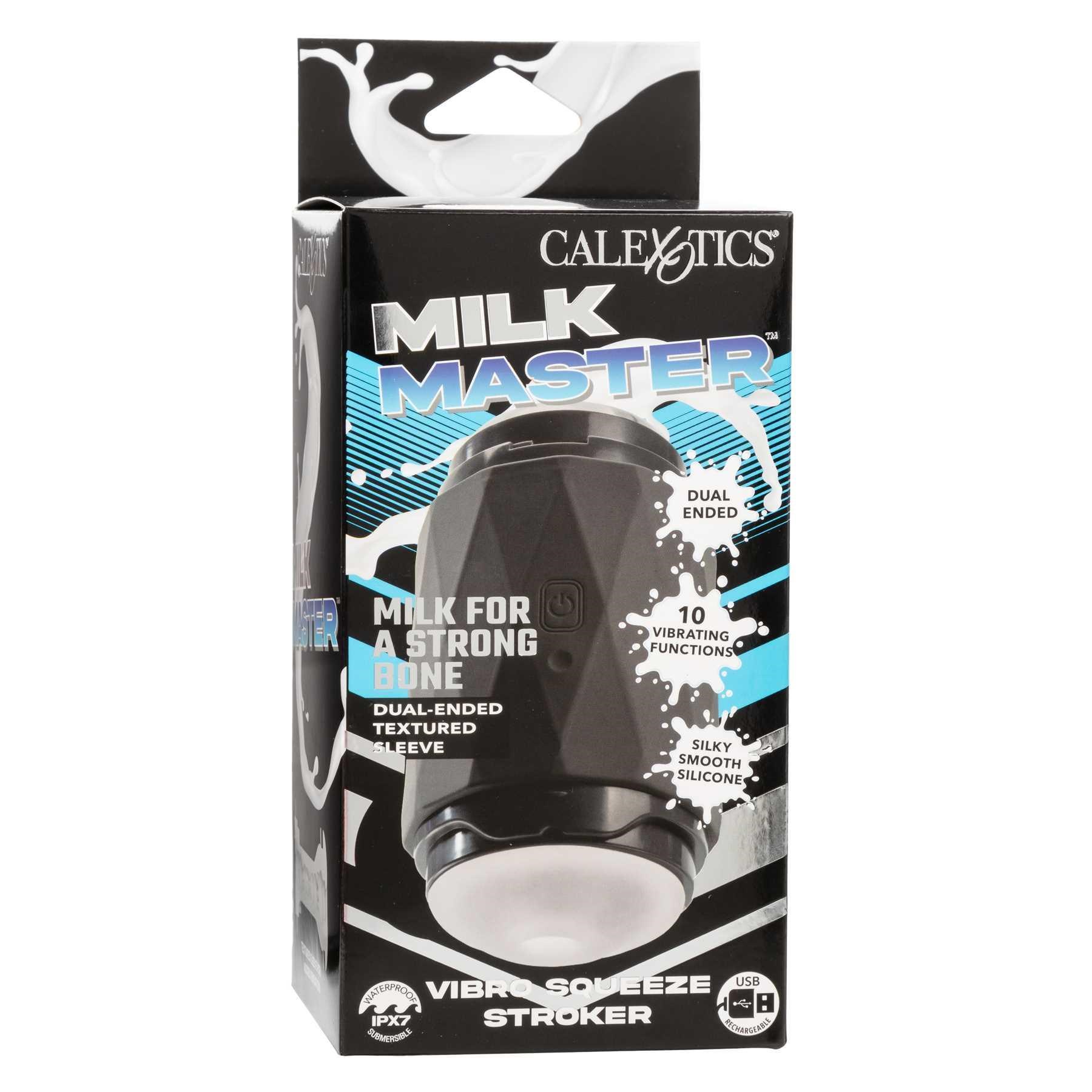 Milk Master Vibro Squeeze Stroker package