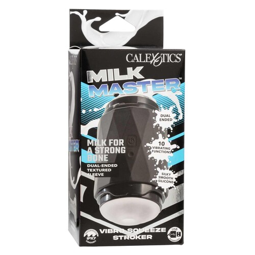 Milk Master Vibro Squeeze Stroker package