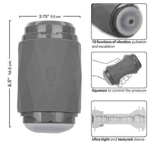 Milk Master Vibro Squeeze Stroker specs