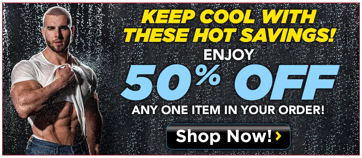 Keep Cool With These Hot Savings! Enjoy 50% Off Any One Item In Your Order!